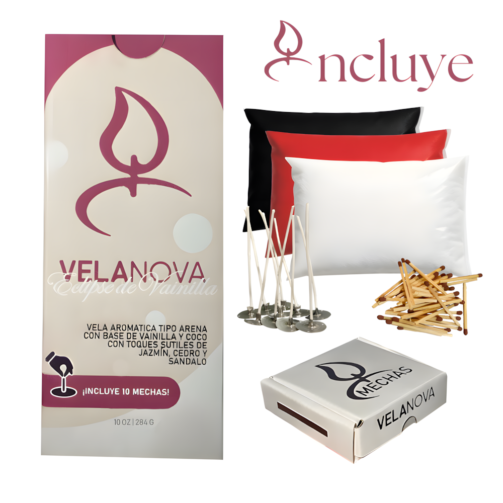 Kit VelaNova Tri Color 10 oz